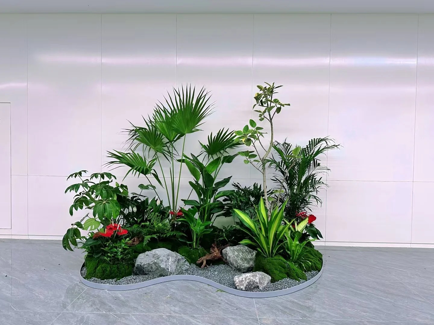 专业花卉出租,宁波奉化的绿色空间缔造者